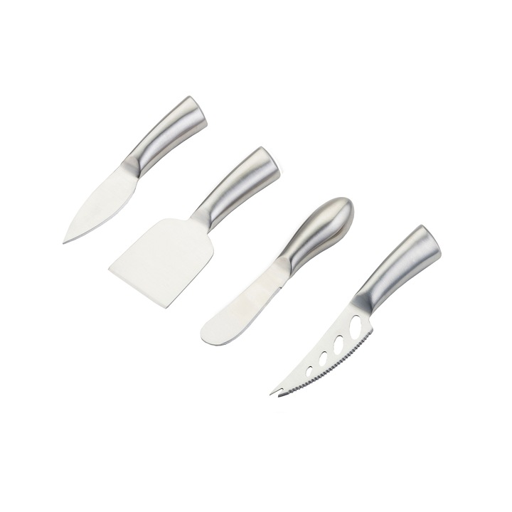 Set 4 cutite branzaturi NAVA, otel inoxidabil