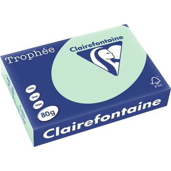 Hartie Clairefontaine A4, 80g/mp, color pal, 500/top, Vernil Hartie Clairefontaine A4, 80g/mp, color pal, 500/top, Vernil