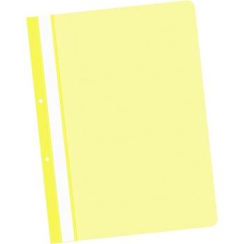 Dosar plastic sina cu gauri economy, 25/set, Galben Dosar plastic sina cu gauri economy, 25/set, Galben