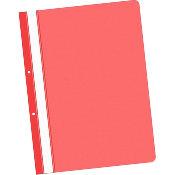 Dosar plastic sina cu gauri economy, 25/set, Rosu Dosar plastic sina cu gauri economy, 25/set, Rosu