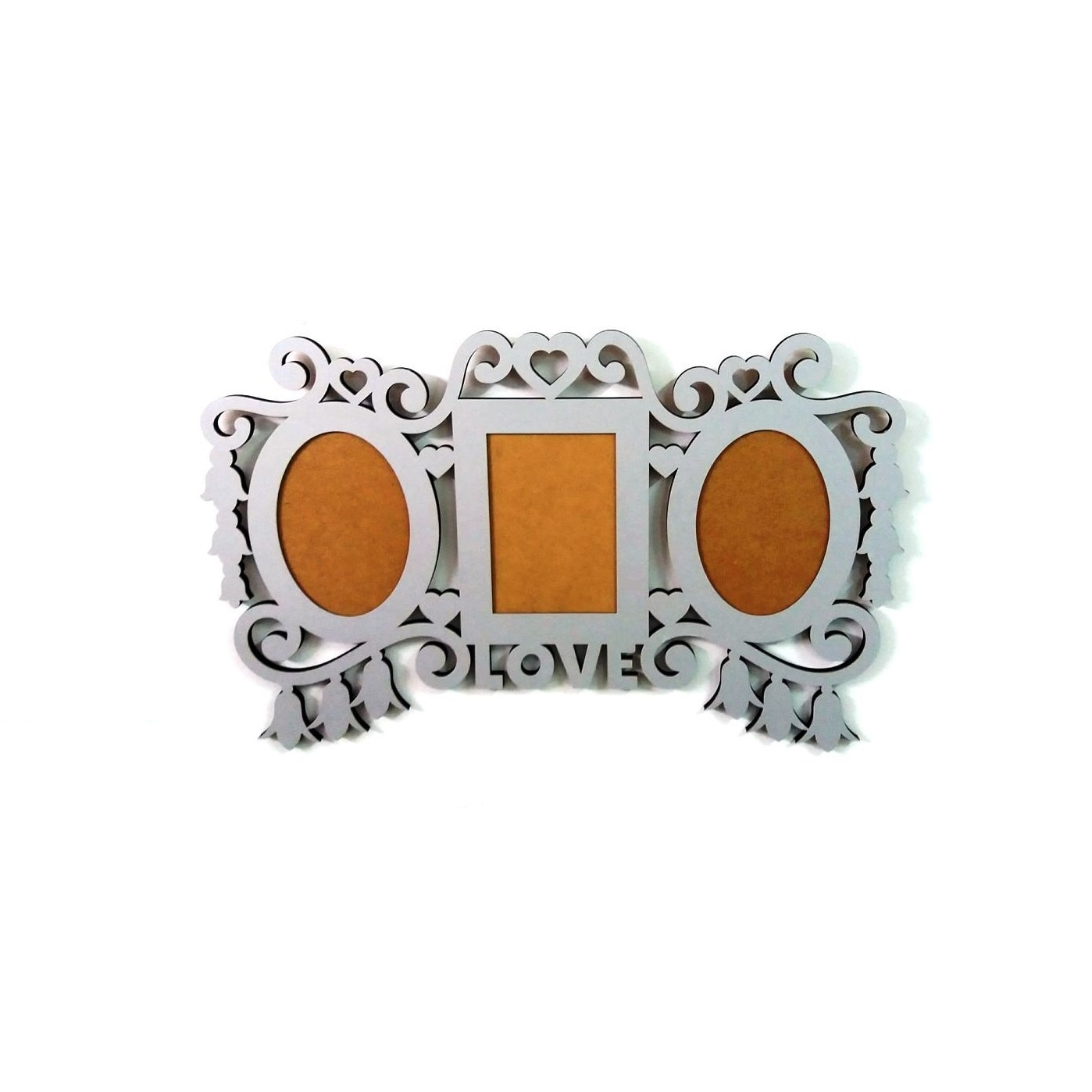 Rama Vintage mdf cu 3 poze a4