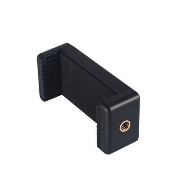 Suport telefon mobil cu doua filete 1/4 pentru atasare pe trepied / monopied, compatibil iPhone, Samsung, LG, Huawei etc Suport telefon mobil cu doua filete 1/4 pentru atasare pe trepied / monopied, compatibil iPhone, Samsung, LG, Huawei etc