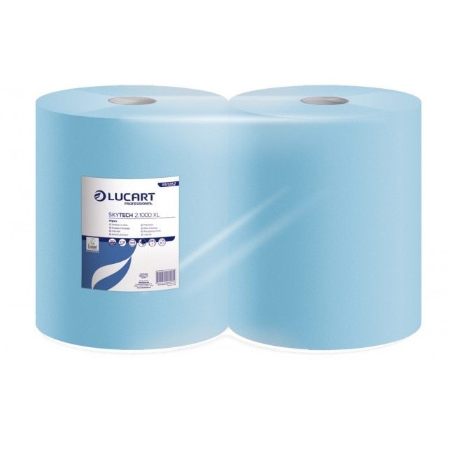 Set 2 role lavete albastre Lucart SkyTeck 2.1000