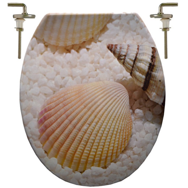 Capac wc duroplast Scoica, Italprodotti, culoare multicolor