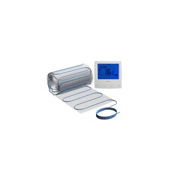 Kit plasa incalzire in pardoseala Nexans cu termostat digital programabil inclus 5 mp 750 W Kit plasa incalzire in pardoseala Nexans cu termostat digital programabil inclus 5 mp 750 W