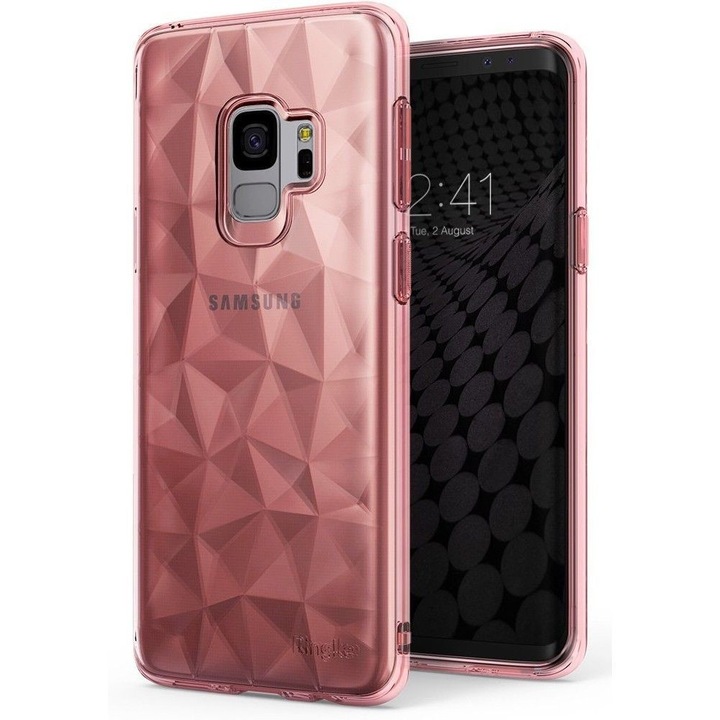 Husa de protectie Ringke Prism Air pentru Samsung Galaxy S9, Rose Gold