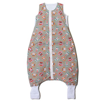 Sac de dormit cu picioare Angel Baby pentru sezonul de tranzitie Bufnite colorate, marime 1 Sac de dormit cu picioare Angel Baby pentru sezonul de tranzitie Bufnite colorate, marime 1