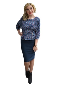 Rochie rafinata , D&J Exclusive,, Albastru marin Rochie rafinata , D&J Exclusive,, Albastru marin