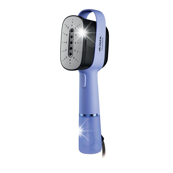 Aburitor pentru haine Ariete SteamStyle 4301/00 46W9R2J74UZI75, 1200W, 20 g/min, albastru deschis