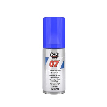Spray degripant si lubrifiant 50ml 007, K2 Spray degripant si lubrifiant 50ml 007, K2