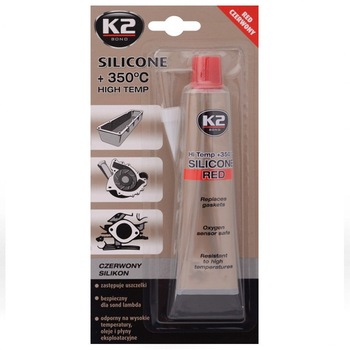 Silicon garnituri rosu SILICONE RED 85g, K2 Silicon garnituri rosu SILICONE RED 85g, K2