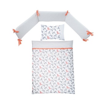 Lenjerie patut cu 3 piese Pretty P02 Lenjerie patut cu 3 piese Pretty P02