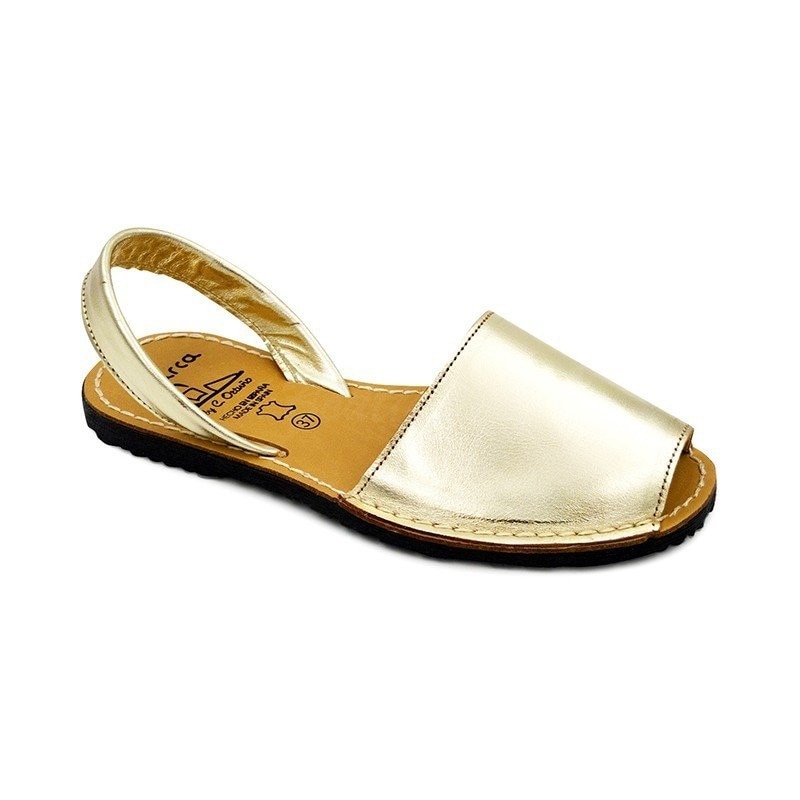 Sandale AVARCA Satin, Auriu