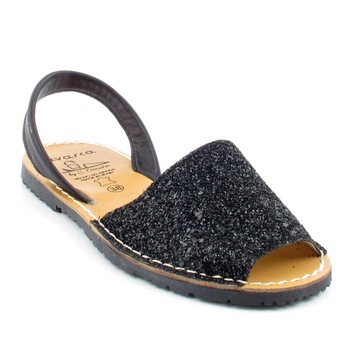 Sandale AVARCA Glitter, Negru, 36 Sandale AVARCA Glitter, Negru, 36