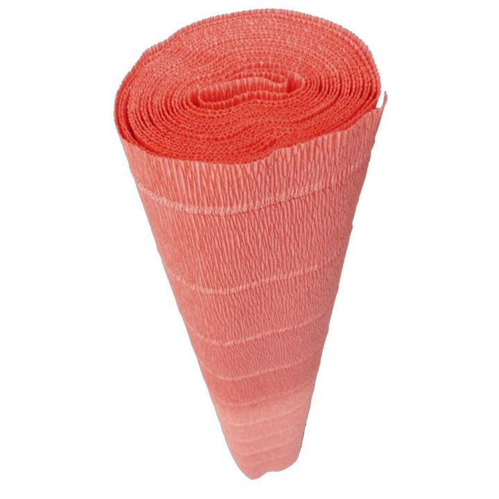 Hartie creponata elastica floristica 180gr - Carnacino Pink