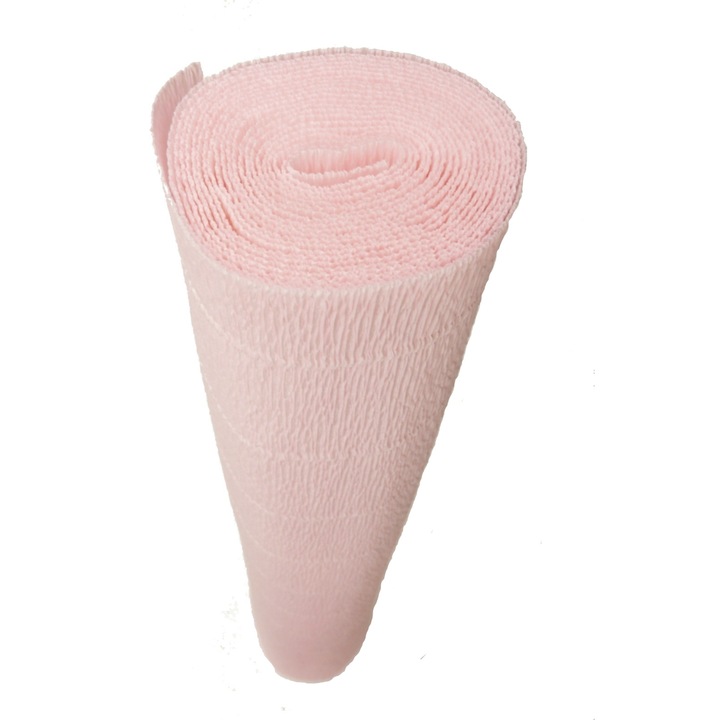 Hartie creponata elastica floristica 180gr - Light Pink