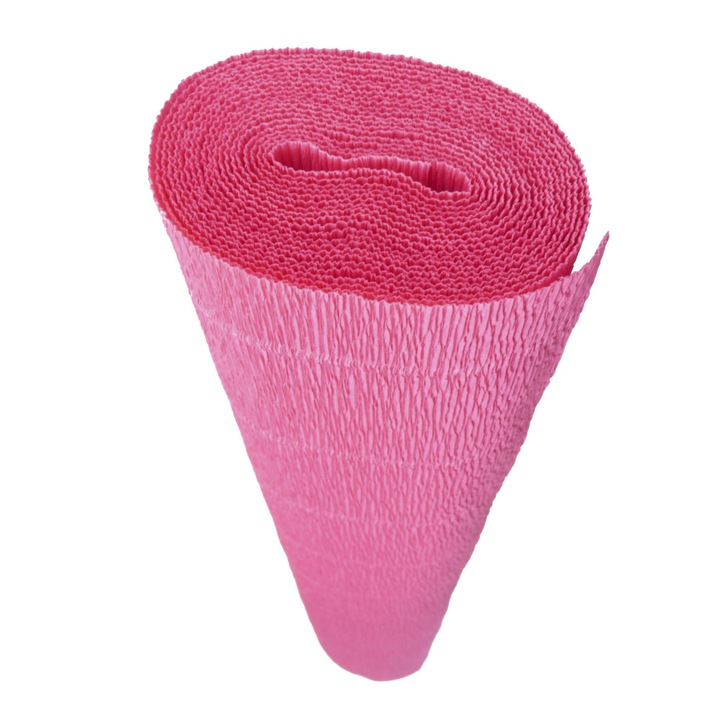 Hartie creponata elastica floristica 180gr - Intense Fuchsia
