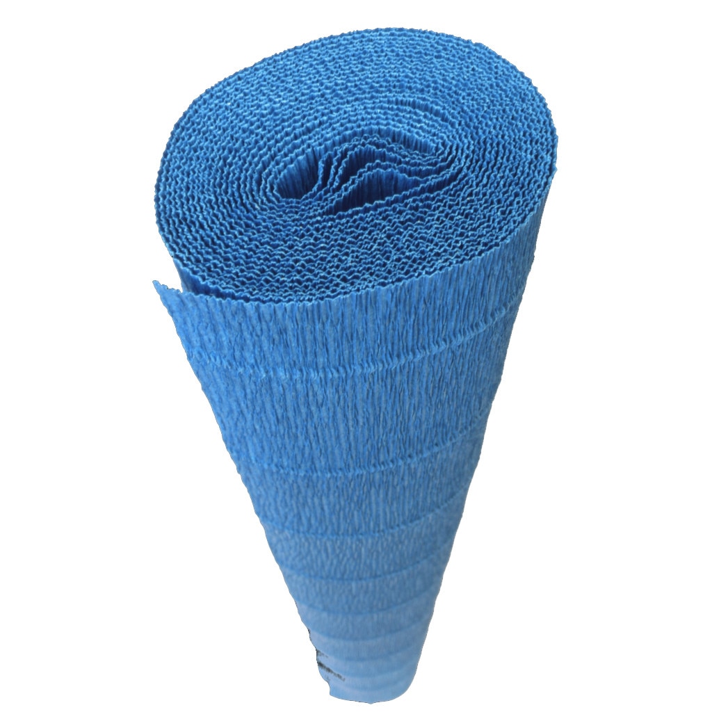 Hartie creponata elastica floristica 180gr -Turquoise
