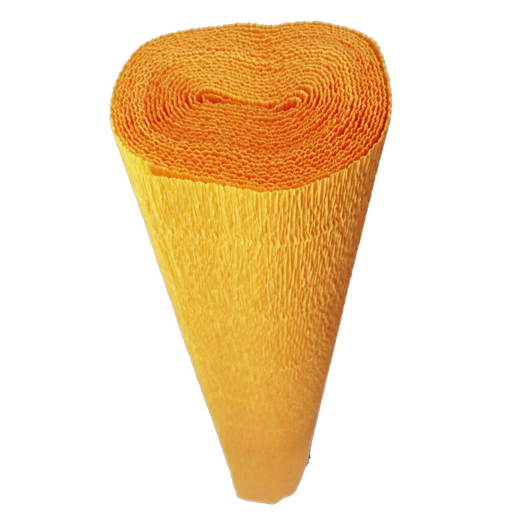 Hartie creponata elastica floristica 180gr - Yellow