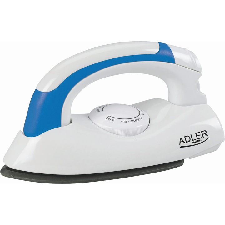 Fier De Calcat Turistic, Ad, 5015, Putere 700W, Talpa Antiaderenta, Maner Pliabil, Reglare Temperatura