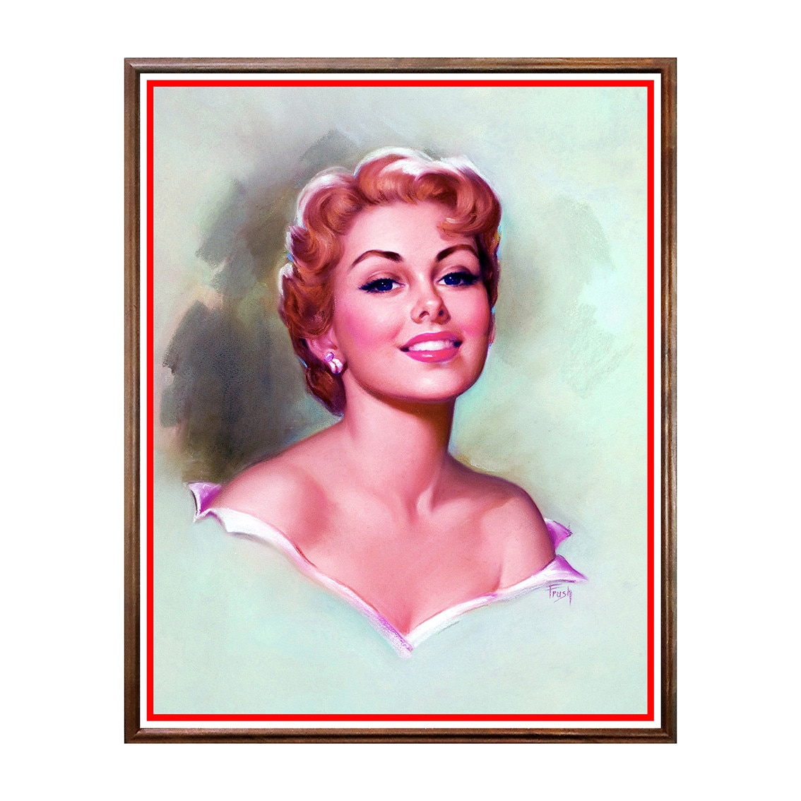 Tablou Poster, Portret Feminin - PF-048, 40 x 50 cm