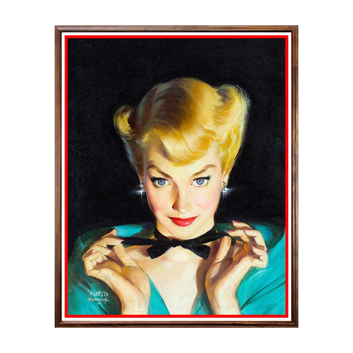 Tablou Poster, Portret Feminin - PF-051, 40 x 50 cm