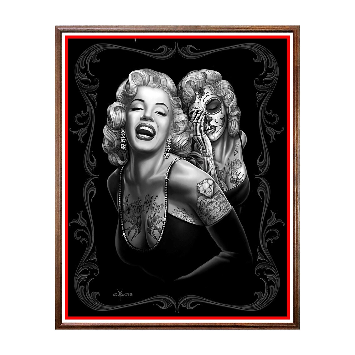 Tablou Poster, Personalitati, Marilyn - MM-001, 40 x 50 cm