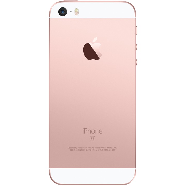 Telefon mobil Apple iPhone SE, 16GB, 4G, Rose Gold