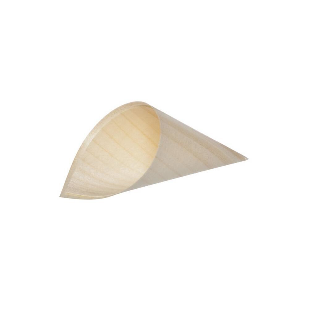 Recipiente din foita de lemn, pentru aperitive, 12 cm