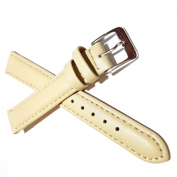 Curea ceas FLEURUS F-2FR . piele naturala, 16mm, bej/ ivoar Curea ceas FLEURUS F-2FR . piele naturala, 16mm, bej/ ivoar