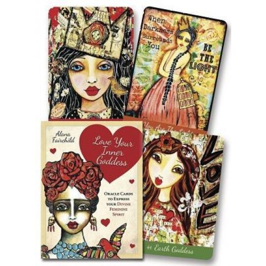 Love Your Inner Goddess Cards: An Oracle to Express Your Divine Feminine Spirit - Alana Fairchild (Author)
