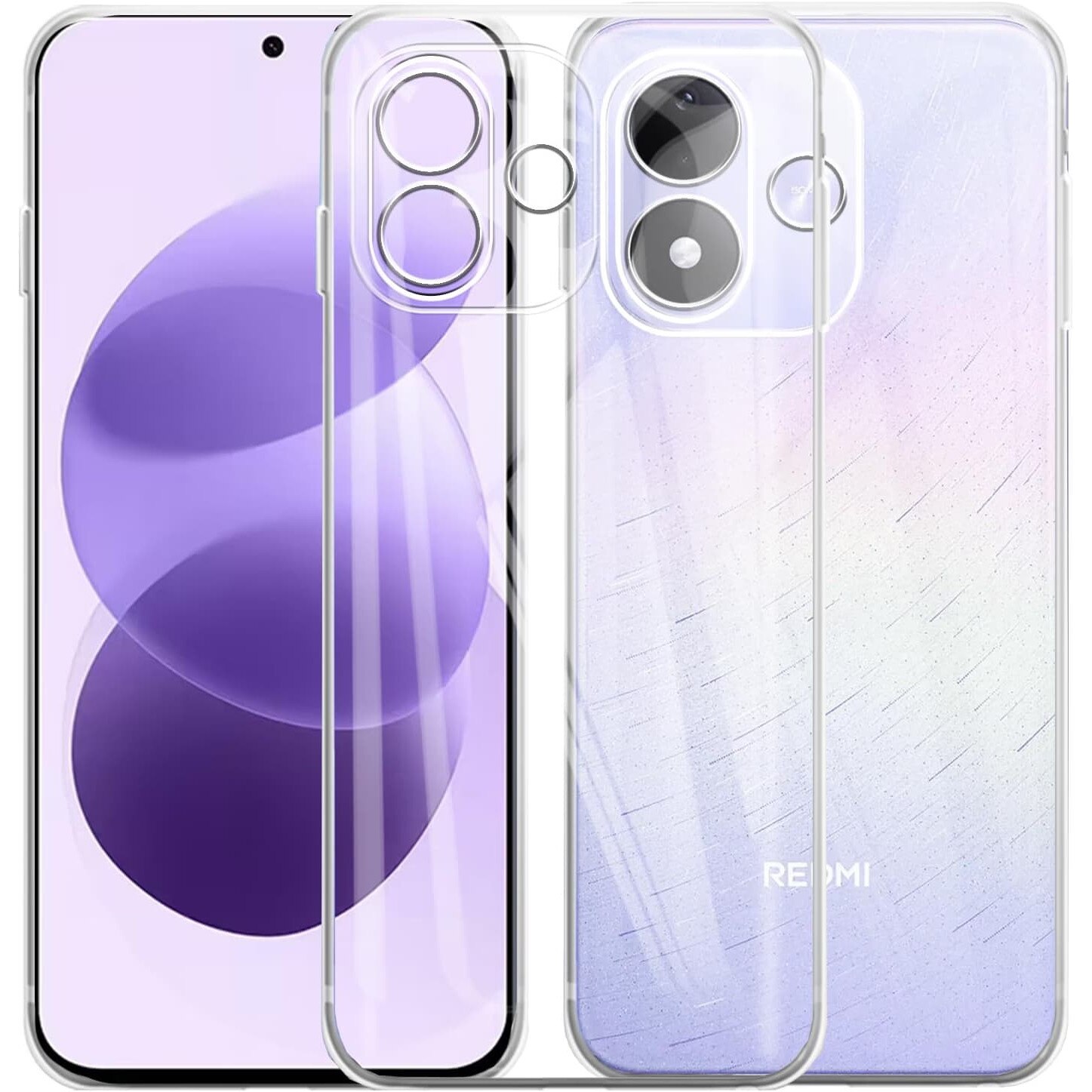 Husa pentru Xiaomi Redmi Note 17 4G, 5G Anti-Shock 1.5mm, cu protectie lentile, transparenta