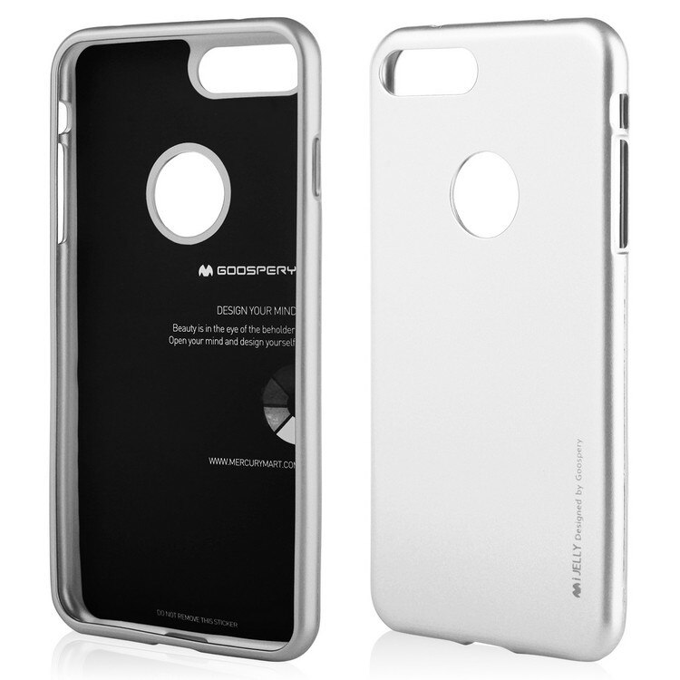 Husa iPhone 7 Plus / 8 Plus Mercury JellySoft Gri