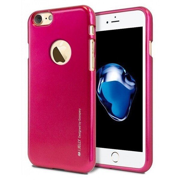 Husa iPhone 7 Plus / 8 Plus Mercury JellySoft Roz