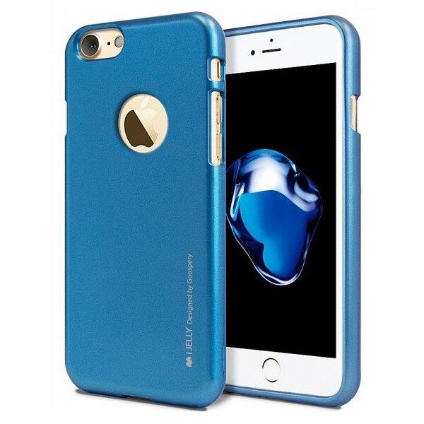 Husa iPhone 7 Plus / 8 Plus Mercury JellySoft Albastra