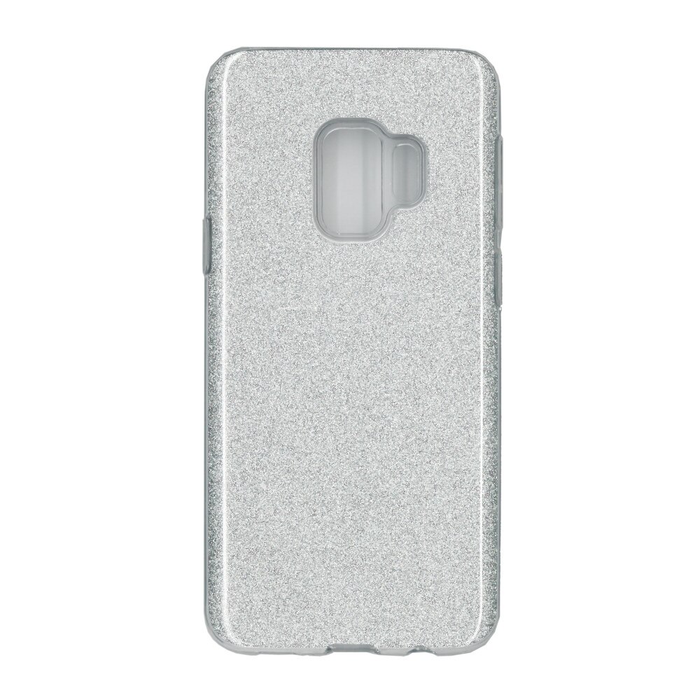 Husa de protectie spate EuroCELL Shiny pentru Samsung Galaxy S9, argintiu