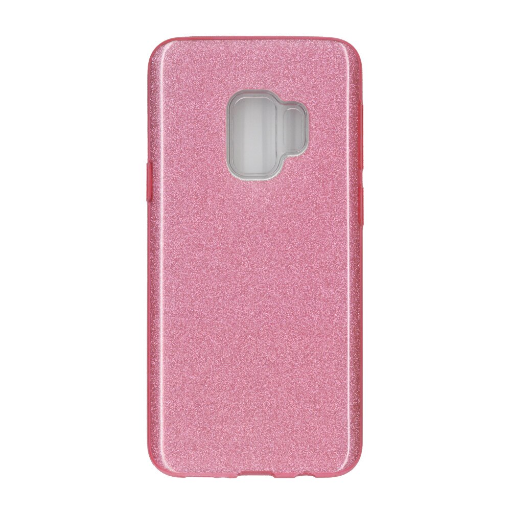 Husa de protectie spate EuroCELL Shiny pentru Samsung Galaxy S9, roz