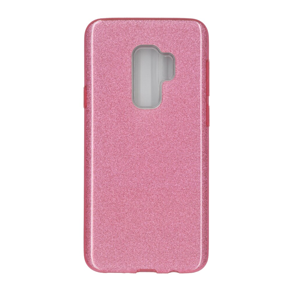 Husa de protectie spate EuroCELL Shiny pentru Samsung Galaxy S9 Plus, roz