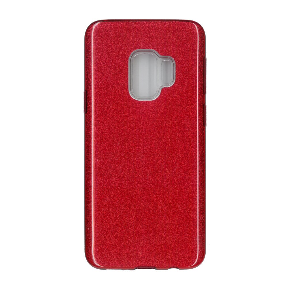 Husa de protectie spate EuroCELL Shiny pentru Samsung Galaxy S9, rosu
