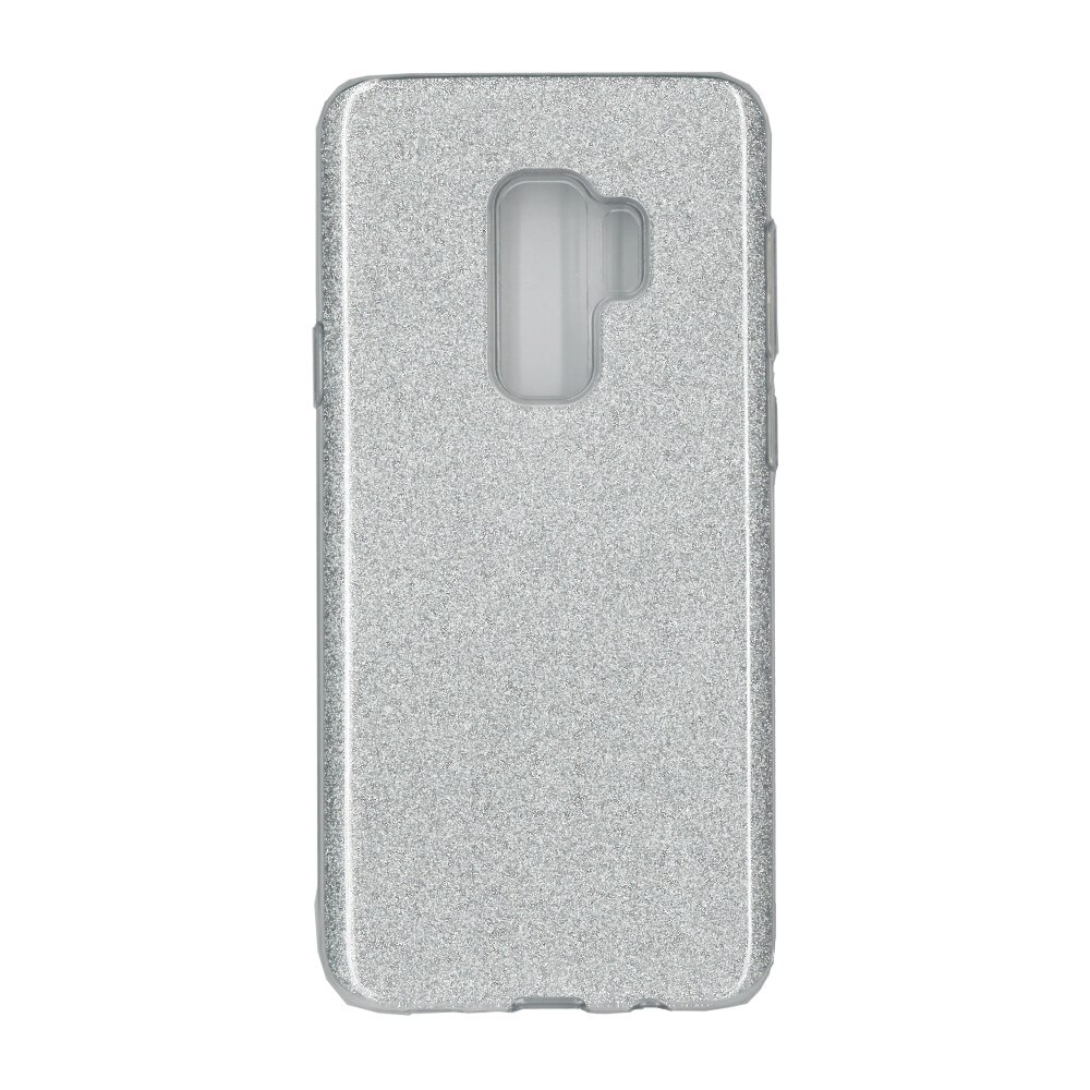 Husa de protectie spate EuroCELL Shiny pentru Samsung Galaxy S9 Plus, argintiu