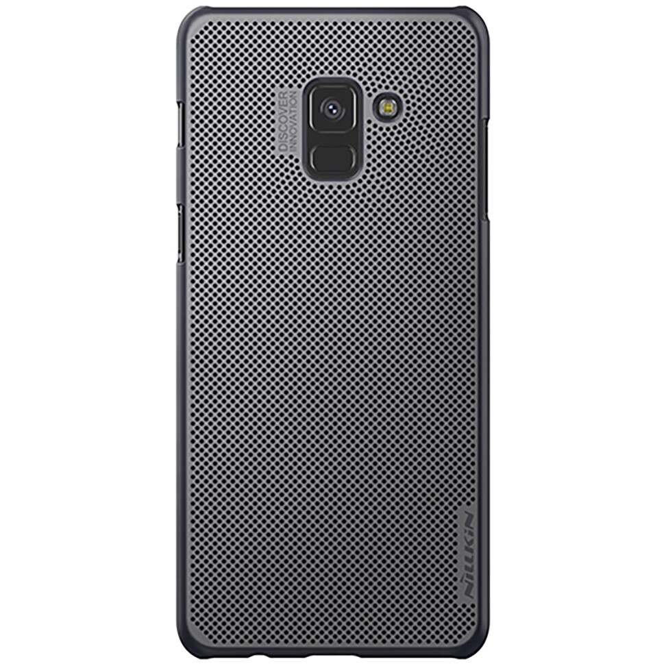 Husa de protectie spate Nillkin Air cu perforatii pentru Samsung Galaxy A8 2018 , negru