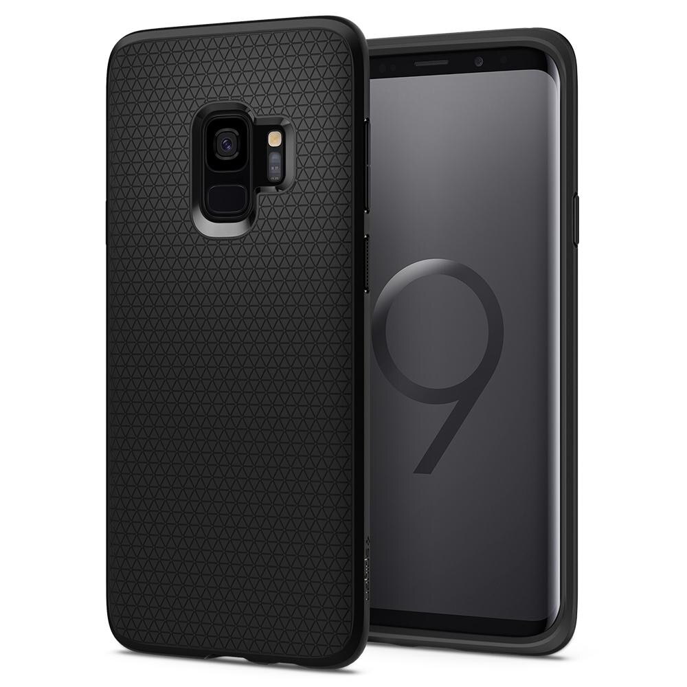 Husa Samsung S9 SPIGEN Liquid Air Armor Neagra