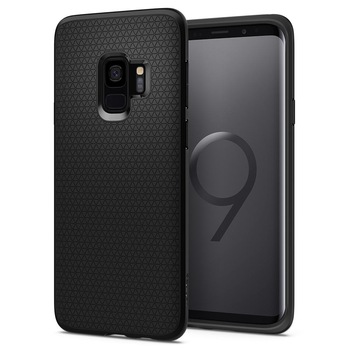 Husa Samsung S9 SPIGEN Liquid Air Armor Neagra Husa Samsung S9 SPIGEN Liquid Air Armor Neagra
