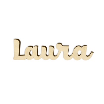 Decor nume Laura 15 cm inaltime Decor nume Laura 15 cm inaltime
