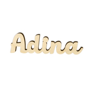 Decor nume Adina 15 cm inaltime Decor nume Adina 15 cm inaltime