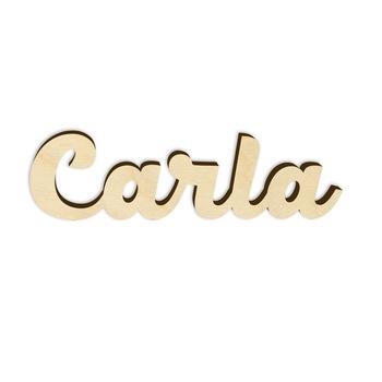 Decor nume Carla 15 cm inaltime Decor nume Carla 15 cm inaltime
