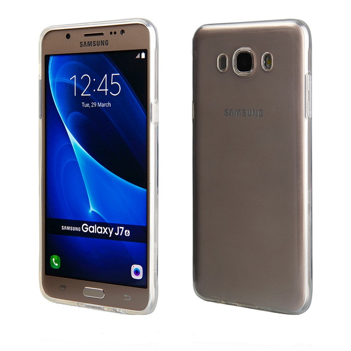 Husa Silicon Mercury, Samsung Galaxy J7 2016, Transparent