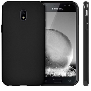 Husa protectie Samsung J530 Galaxy J5 (2017) tip carcasa slim din silicon mat, Negru Husa protectie Samsung J530 Galaxy J5 (2017) tip carcasa slim din silicon mat, Negru