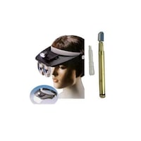 sapca tip viziera cu lupa si doua lampi iluminare spo bonus diamant taiat geamuri cu ulei imagen 22_0_
0