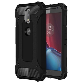 Husa de protectie ARMOR pentru Motorola Moto G4 Play, Black Husa de protectie ARMOR pentru Motorola Moto G4 Play, Black